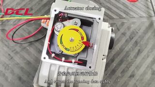 Prueba de comunicación Modbus-RTU para actuadores eléctricos
